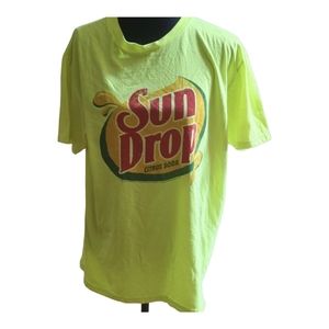 Sun drop T shirt Sz‎ Large